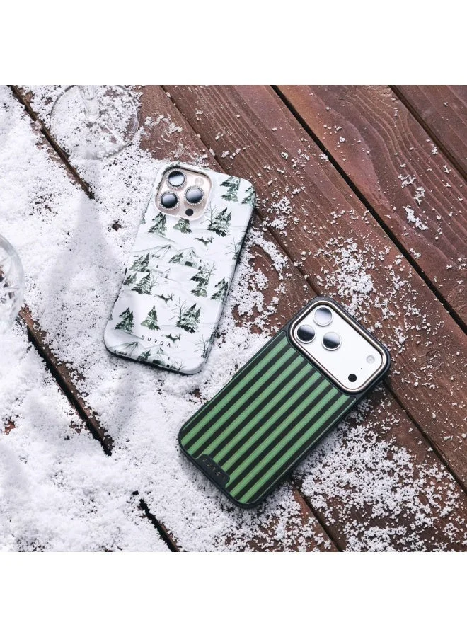 BURGA Burga iPhone 17 Pro Max Pine Lodge Premium Case Compatible with Hybrid Dual-Layer Hard Shell + Silicone Protection - Scratch-Resistant Shockproof Mobile Cover